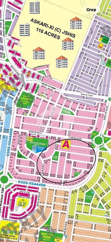 DHA Phase 9 Prism Block A Hot Location Plot For Sale