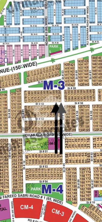 40 Marla Pair Plots Corner Next To Corner Near To Park Main Boulevard Available For Sale In DHA Multan