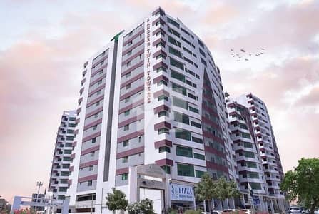 Bank Laon applicable 2 bed dd Apartment for Sale in Sanobber twin tower Scheme 33 Karachi