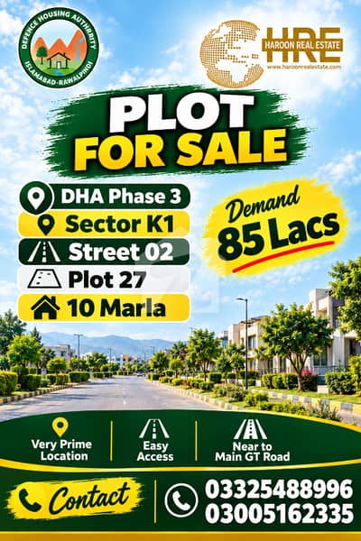 DHA III New Pindi 10 Marla