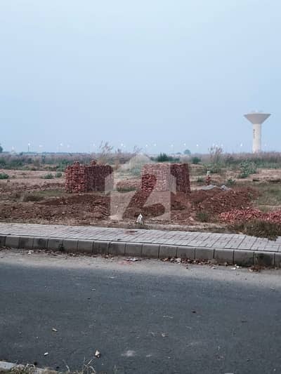 5 Marla Plot Is Available In Developing Society Best Investment Opportunity, Future Investment, House Construction In Near Future Adjacent To Bahria Town, Located On Main Canal Road