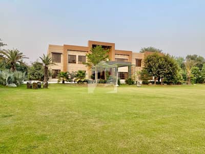 Fully Furnished With Cinema Theater 8 Kanal Most Beautiful Ultra Luxury Farm House For Sale In Bedian Road