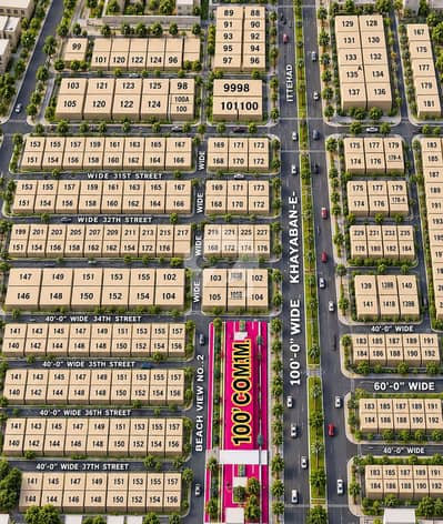 500 Yards Prime Corner Plot for Sale | 32nd Street & Ittehad Corner, DHA Karachi