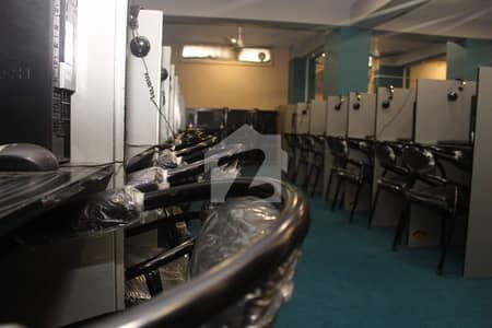 Nazimabad main road basement available for rent
