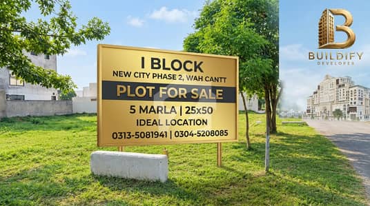 Plot For Sale Block I Prime New City Phase 2