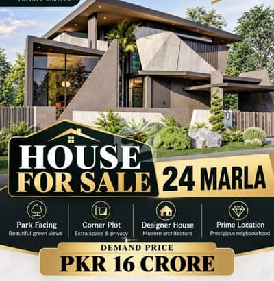 Elegant Huge Size 24 Marla Designers House For Sale In DHA 2 Islamabad