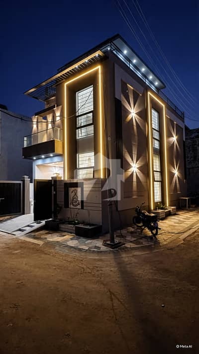 3.33 MARLA CORNER TRIPLE STOREY HOUSE FOR SALE COLLEGE ROAD LAHORE