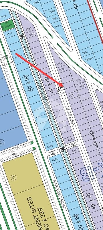 14 Marla 50Ft Road Plot For Sale In Faisal Hills B Block | Plot No. 8198 | Solid land