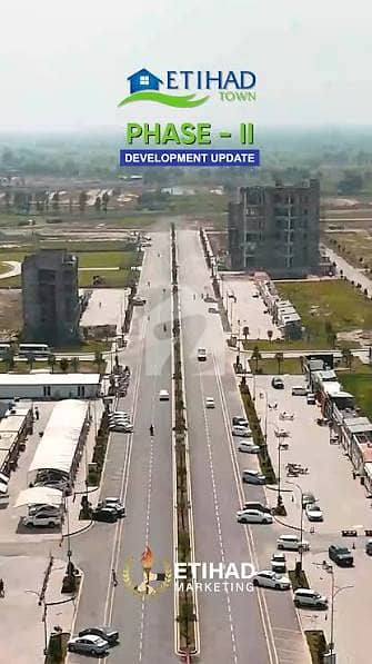 5 Marla Plot For Sale WITH OWN Overseas Block Etihad Town Ph2 | PINE AVENUE LAHORE
