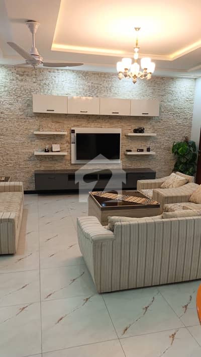 10 Marla Ground Portion Fully Furnished Available For Rent Bahria Enclave Sector B Islamabad