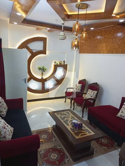 Gulshan Iqbal Block 2 Near Basera First Floor 2 Bed Drawing Launj Lease Bank Loan Applicable