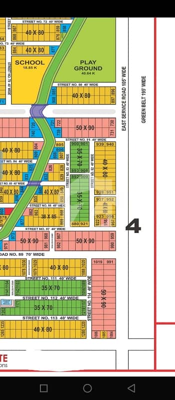 plot for sale  f_14 near tp possession   development start
