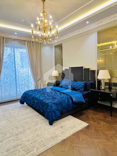 Luxury Furnished 1 Kanal Modern House Available for Rent-DHA 5 Lahore
