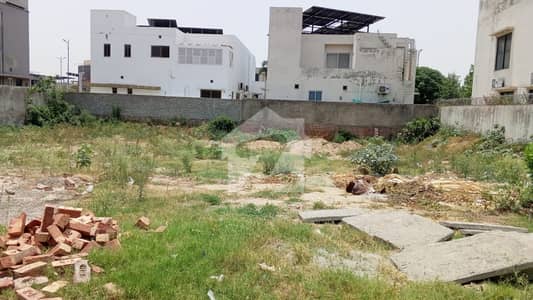 Pair of Kanal Plot No-468 And 469 Block Y Total 2 Kanal on Top Location of Phase 7 DHA Lahore For Urgent Sale
