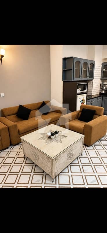 Abu Dhabi Fullly furnished appartment available for rent in F-11  1 Bedroom  1 Bathroom  Tv lounge  kitchen  londry area  fully furnished  under ground parking  size 850 sqft  demand 2coror20lac  more options available  serious Clint contact me