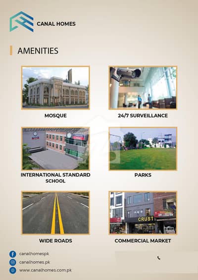Affordable 1 Bed Apartment for Sale in Canal Homes, Near Bahria Town Lahore | 7 Lac Booking | 48 Monthly Installments