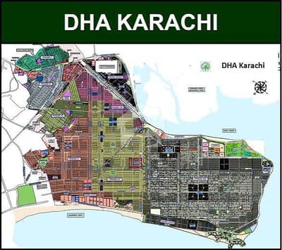 Outclass Corner Pair Plots Location Main Khe-Ghaznavi & Iqbal Lanes Phase 8 Staff DHA Karachi