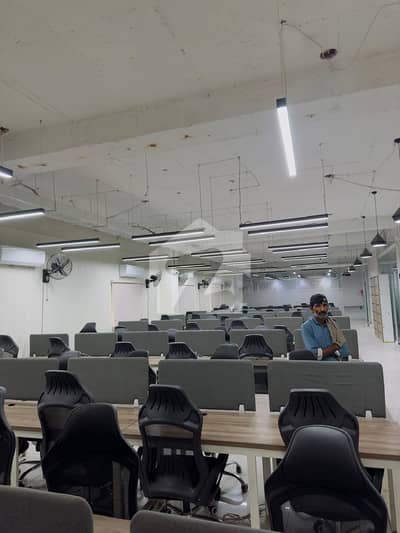 Premium Fully Furnished Office for Rent in Gulberg Lahore 120 Seats