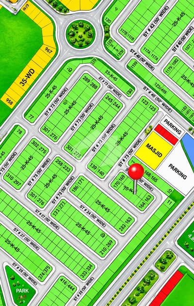 5 Marla Ideal Location Plot Sector L