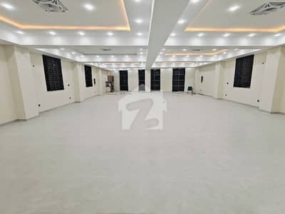 1 Kanal Brand New Fist Floor Hall Available For Rent In Johar Town Near Doctor Hospital