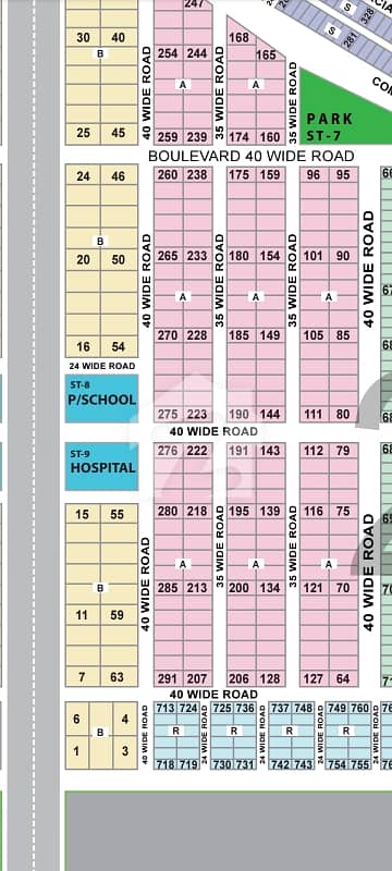 Saadi garden block 2 240 sq yards lease first belt