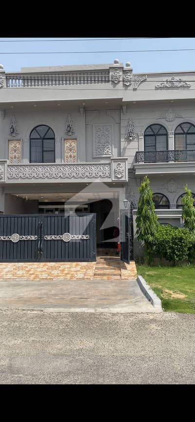 Facing Park 10 Marla Brand New House Available In LDA Ave 1 Block J Prime Location