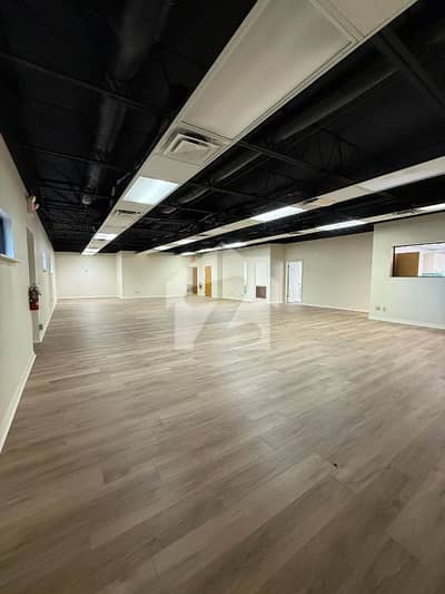 Brand New Office For Rent 4000 Square Feet Floor With Parking Security With Big Reception Area And Suitable For I. T, Telecom And Software Companies