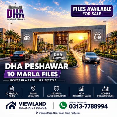 DHA PESHAWAR 10 MARLA FILE FOR SALE | INVESTMENT OPPORTUNITY