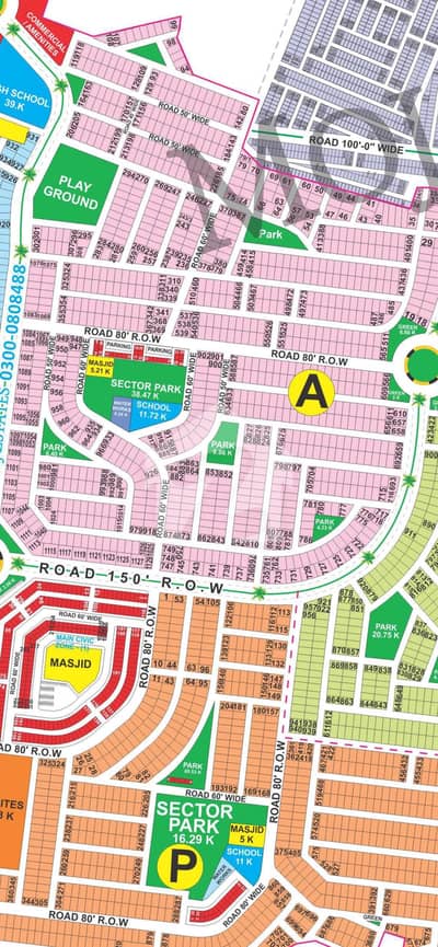 1 Kanal Super Hot Location Plot in A Block of Dha 9 prism