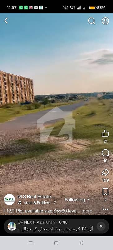 Sector i12 /1 & 3 CDA plot 25*50 investor Price Good Location Available For sale.