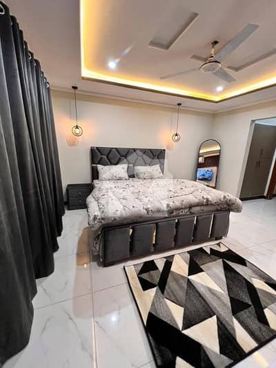 1 Bed Fully Furnished Flate Available For Rent Bahria Town Phase 7