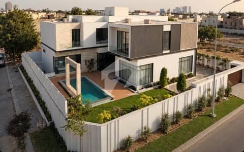 Brand New Luxurious 1000 Sq Yd Semi furnished House For Sale Karachi Dha Phase 8