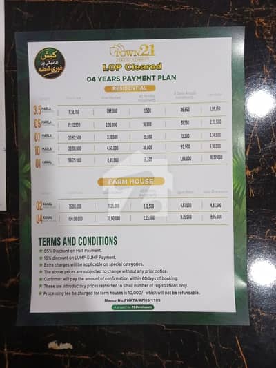 چک بیلی خان راولپنڈی میں 5 مرلہ رہائشی پلاٹ 15.63 لاکھ میں برائے فروخت۔