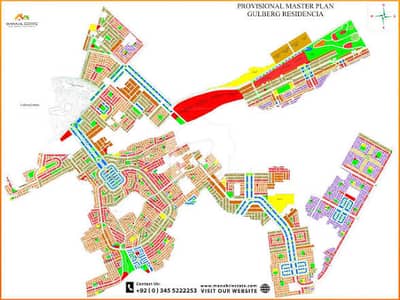 8 marla (30x60) developed. Plot pair available in L block of Gulberg Islamabad