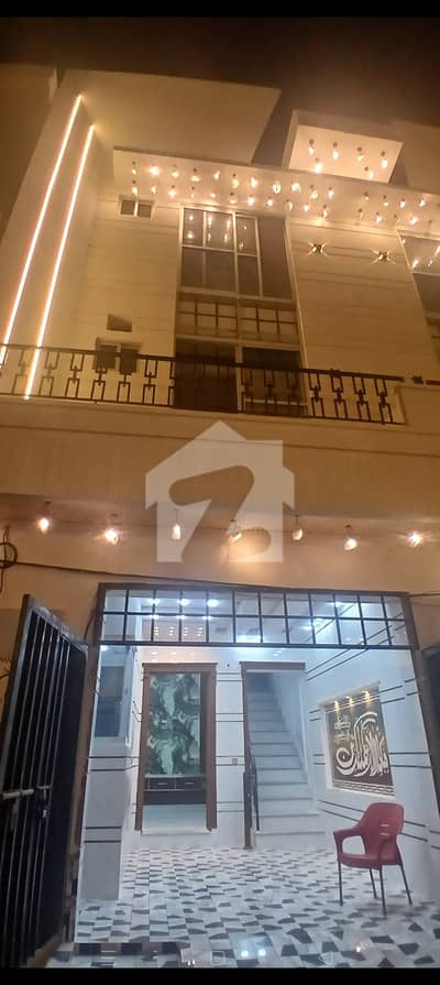 3 Marla Triple Story Brand New House For Sale Near By Sabzazar Scheme
