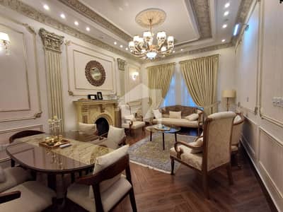 10 MARLA ELEGANT AND FULLY FURNISHED SPANISH BUNGALOW WITH SOLAR AND SERVANT QUARTER IN BASEMENT IS AVAILABLE IN THE BEST BLOCK OF DHA LAHORE.