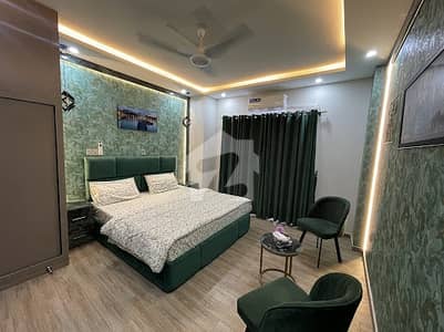 1 bed fully furnished flate available for rent bahria town phase 8