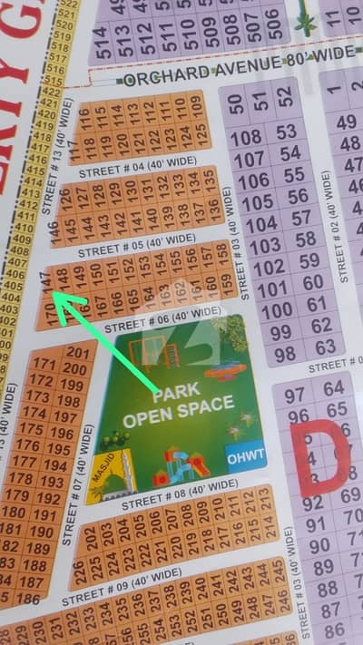 8 Marla corner plot available for sale In D Block Palm City Gujranwala 8 Marla corner plot available for sale In D Block Palm City Gujranwala