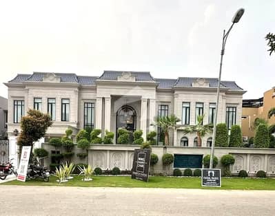 2 Kanal Brand New Spanish Design Most Beautiful Fully Furnished Bungalow 2 Servant Quarter In Basement For Sale At Prime Location Of Dha Lahore Near To Park Masjid & Commercial Market