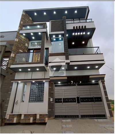 120 Square Yards West Open Brand New Used A+ Construction Available House In Punjabi Saudagaran PS City 2 At 40 Feet Wide Road