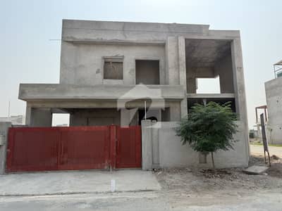 Grey Structure 12 Marla House For Sale Sector U DHA Multan