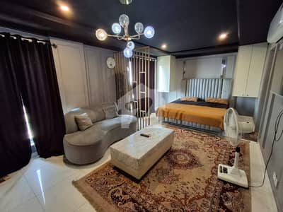 Studio Furnished Apartment Available For Rent in Iqbal Block, Sector E, Bahria Town Lahore