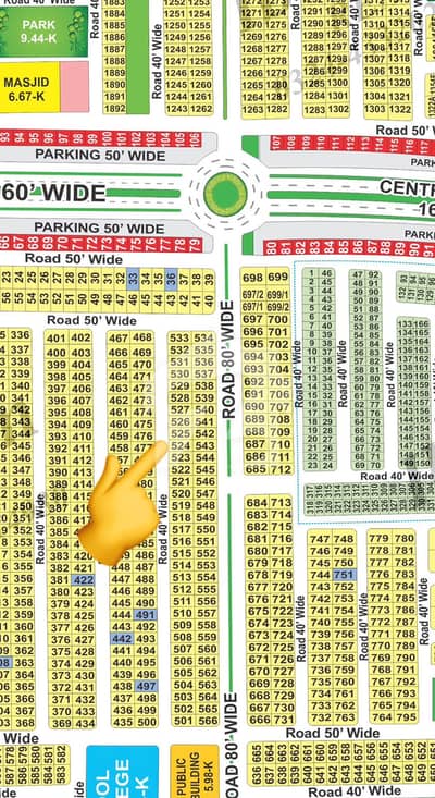 10 Marla All Dues Clear On Ground Ready to Construct With Possession Utilities Paid Available For Sale