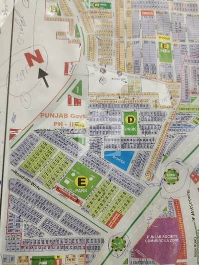 Kanal Plot For Sale Punjab Government Employee Housing Society phase 2 Near Wapda Town & College Road