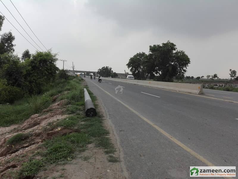 Land As Commercial Use Near Lahore To Karachi Motorway Available For Sale With 53 Feet Front