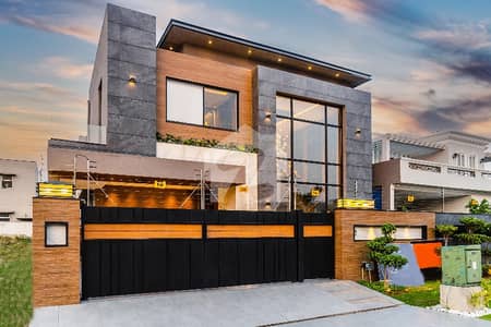 100% Original Available Eyes Catching 1 Kanal Brand New Top Class Palace In Dha Phase 6 FULL BASMENT SWIMMING POOL CINEMA HALL