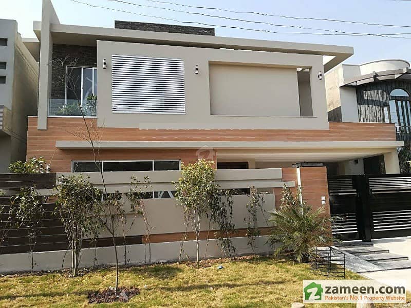 Valencia Town 1 Kanal Facing Park Brand New Modern Architect Design Bungalow For Urgently Sale