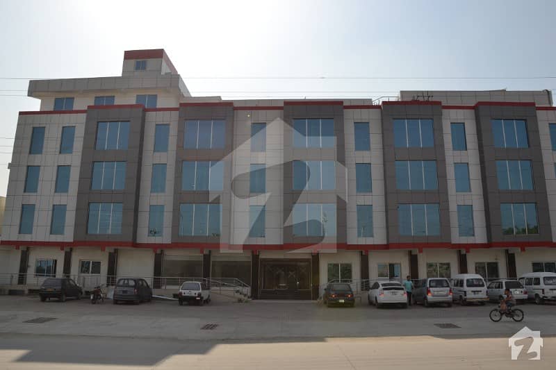 Newly Constructed 6 Floors Building With Latest Technology 150 Feet Front 2 Kanal Main Road For Rent