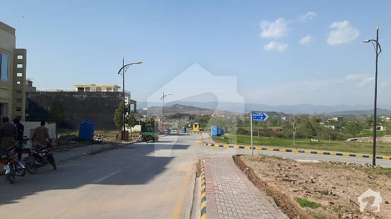 Sector G Street 13 With Extra Land Map Possession Plot Paid Bahria Enclave Islamabad