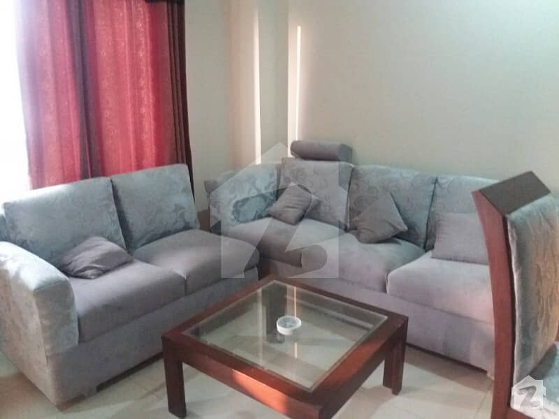 Fully Furnished 1 Bed Flat Available For Rent Liner Commercial Bahria Town Phase 8 Rwp